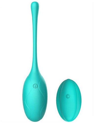 Зелёное виброяйцо с пультом ДУ Winyi Kitty WY0554-GR