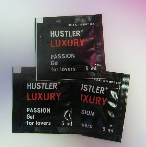 Пробник гель-смазки на водно-силиконовой основе Eroticon LUXURY 37101-5