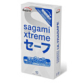 Прозрачные презервативы с двойным количеством смазки Sagami Xtreme Ultrasafe №10 (10 шт)