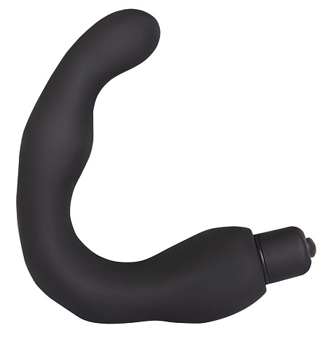 Чёрный массажёр простаты с вибрацией NS Novelties Renegade Vibrating Massager III NSN-1102-33