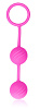 Розовые вагинальные шарики Lovetoy Kegel Ball 46701 pink