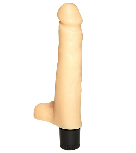 Вибратор-реалистик в коробке телесного цвета Сумерки богов №6 102-06 BX SB (17,5 см)