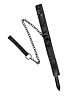 Чёрный ошейник с поводком Lola toys Kinky 1083-01lola