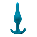 Бирюзовая анальная пробка Lola toys Smooth 8008-03ola (12,5 см)