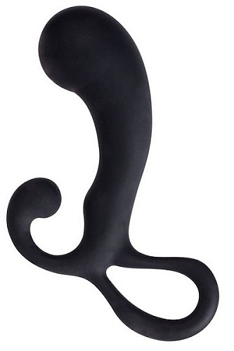 Чёрный анальный стимулятор с гладкой поверхностью Dream Toys SMOOTH INTRUDER 20731