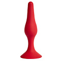 Бордовая анальная пробка Le Frivole Gravity M 05523M (11 см)