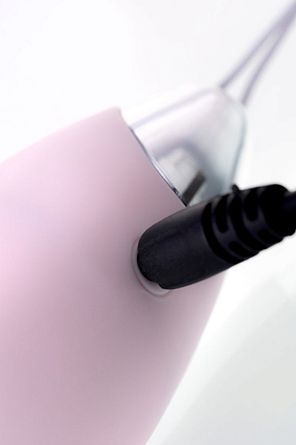 Нежно-розовый набор: вибропуля и вибронасадка на палец JOS VITA 782003