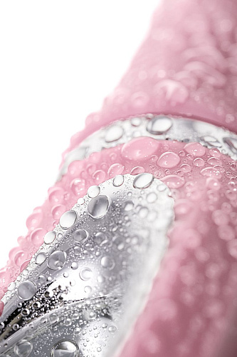 Нежно-розовый вибратор с клиторальным стимулятором JOS JOLY LIMITED EDITION 783024 (19,6 см)