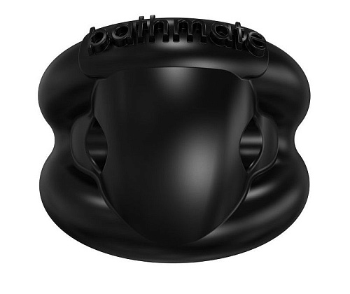 Чёрное эрекционное виброкольцо Bathmate Strength BM-CR-SG