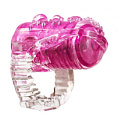 Розовая насадка на язык Lola toys Rings Teaser 0116-00Lola