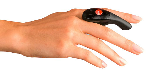 Чёрный мини-вибратор Fun Factory Be One 45000 (7,4 см)