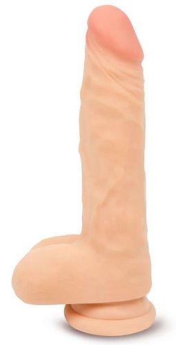Телесный фаллоимитатор-реалистик с присоской Пикантные штучки DPW02071F (22 см)