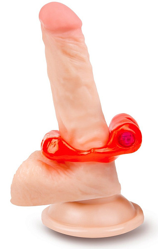 Красное эрекционное кольцо в виде губ Brazzers BRC014