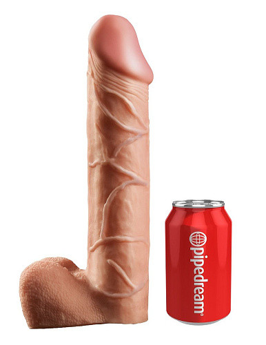 Страпон-система с телесной насадкой Pipedream 12  Hollow Strap-On Suspender System PD5643-21