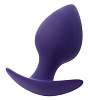 Фиолетовая анальная втулка ToyFa Glob 357003 (8 см)