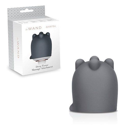 Серая насадка Le Wand SHIATSU LW-006 (для Le Wand)