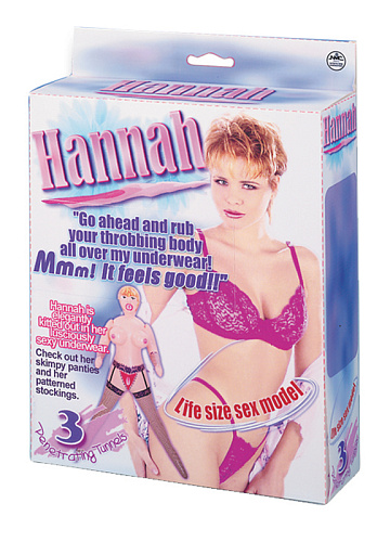Надувная секс-кукла телесного цветам в чулочках NMC Hannah 120010