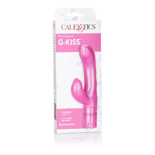 Розовый вибратор California Exotic Novelties Platinum Edition G-Kiss SE-0782-51-3 (20 см)