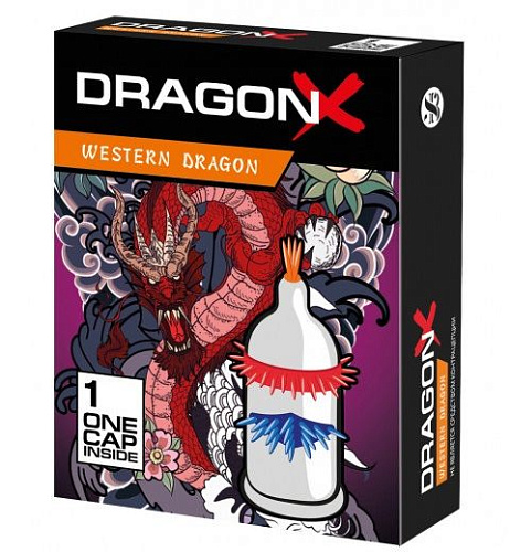Презерватив с усиками Sitabella Dragon WESTERN 1443 (1 шт)