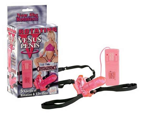 Клиторальный стимулятор California Exotic Novelties Rotating Venus Penis SE-0590-01-3
