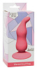 Розовая анальная пробка Lola toys Waved Anal Plug Pink 4104-01Lola (11 см)