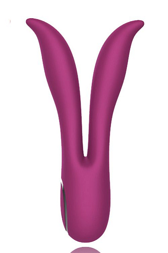 Фиолетовый сплит-вибратор Tonga NAGHI NO.3 530003 (18,5 см)