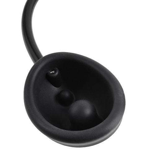 Вакуумная помпа церного цвета  для клитора и вагины Pipedream Mini Pussy Pump PD3232-23