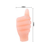 Мастурбатор-кулачок телесного цвета  без вибрации Baile BM-009001N