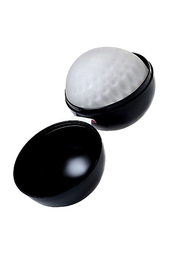 Прозрачный мастурбатор-шарик с пупырышками Штучки-дрючки 690803