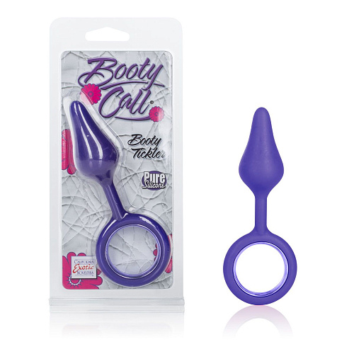 Фиолетовая анальная пробка California Exotic Novelties Booty Call Booty Tickler SE-0394-15-2 (9,5 см)