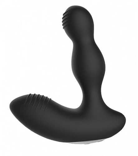 Массажёр простаты с электростимуляцией Shots Media BV E-Stimulation Vibrating Prostate ELC004BLK