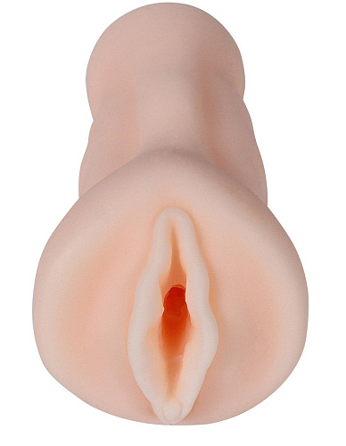 Мастурбатор-вагина телесного цвета Real Real Woman RW72101