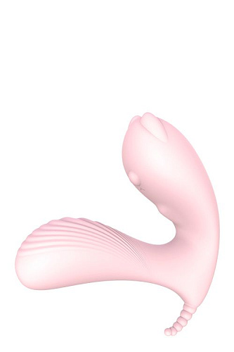 Нежно-розовый стимулятор Dream Toys LAY-ON KITTY 21511