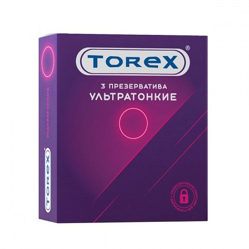 Презервативы Torex «Ультратонкие» 2294 (3 шт)
