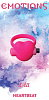 Розовое эрекционное виброколечко Lola toys Emotions Heartbeat 4006-01Lola