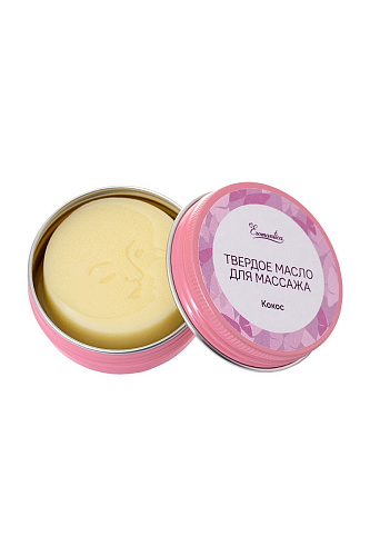 Твердое масло для массажа Eromantica «Кокос» 215111 (20 гр)