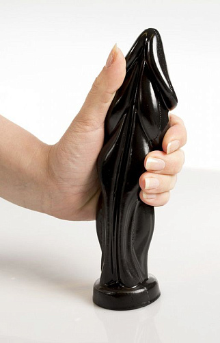 Чёрный фаллоимитатор из серии «зооэротика» O-Products «Динозавр» Liaoxiornis 115-RR27 (22 см)