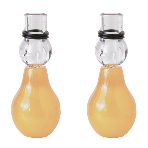 Бежевые стимуляторы на грудь Pipedream Nipple Erector Set PD3236-21