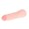 Реалистичный фаллоимитатор телесного цвета с рельефом Baile BW-007001G (16,3 см)
