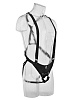 Страпон-система с телесной насадкой Pipedream 12  Hollow Strap-On Suspender System PD5643-21