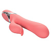 Коралловый перезаряжаемый вибратор-кролик California Exotic Novelties Enchanted Tickler SE-0649-05-3