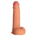 Телесный реалистичный фаллоимитатор с присоской Сумерки богов №72 3201-72 BX DD (19,5 см)