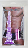 Фиолетовый анальный вибромассажёр-ёлочка Sextoy 2011 00260A-3 (14,5 см)