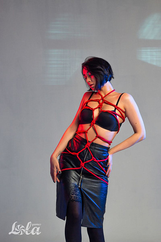 Красная верёвка Lola toys Tender Red 1158-02lola (10 м)