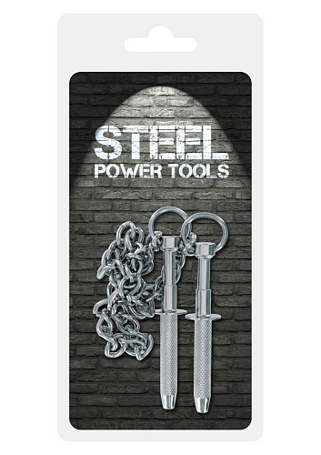 Стальные стимуляторы для сосков Steel Power Tools Nipple Grabbers 3000010333