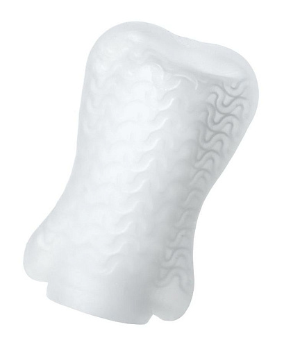 Белый мастурбатор A-toys Pocket Wavy 763008