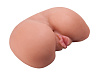 Реалистичная попка из киберкожи в телесном цвете LOVETOY (А-Полимер) 650001