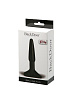 Чёрный анальный стимулятор Lola toys Small Anal Plug 510269lola (12 см)