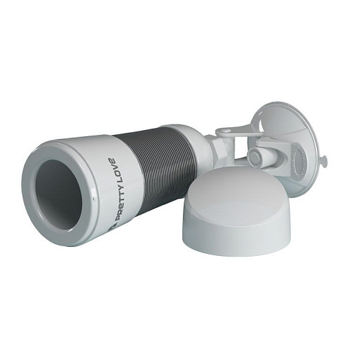 Мега-мастурбатор вагина белого цвета без вибрации Baile Hedy BM-00900T49N