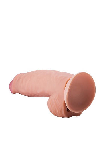 Супергигант-реалистик телесного цвета из киберкожи LOVETOY (А-Полимер) 950300 (33 см)